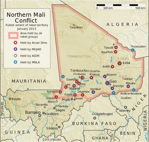 2012と13マリ北部紛争
