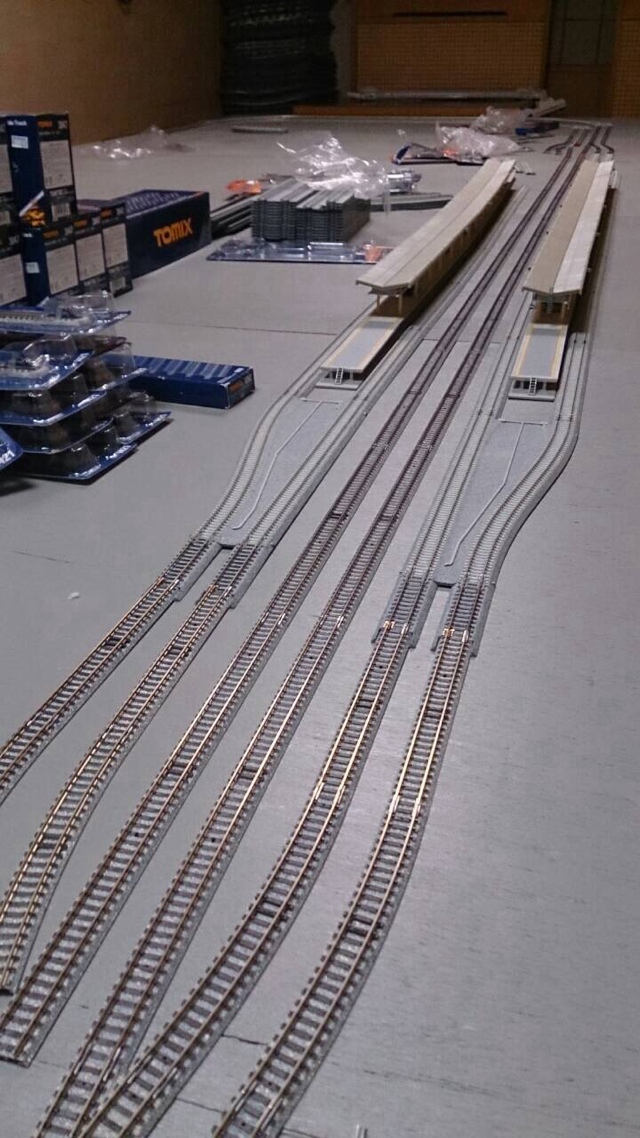 TOMIXレールでのKATOホームの利用 - 鉄道模型(Nゲージ)E331系製作レポート