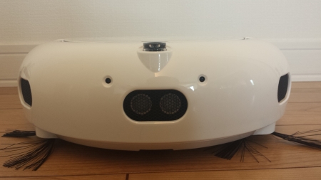 ココロボのロボット掃除機の顔が可愛い