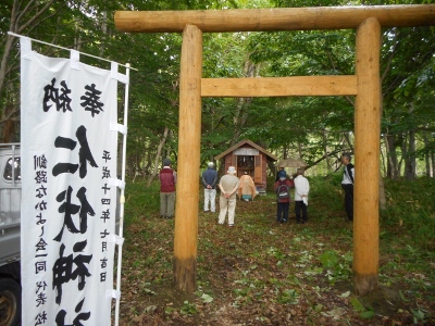 仁伏神社の祭り