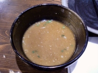 室壱羅麺＠三越前・20140402・スープ割