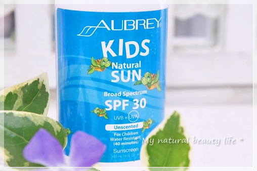 Aubrey Organics, Kids Natural Sun, Sunscreen, SPF 30, Unscented Spray