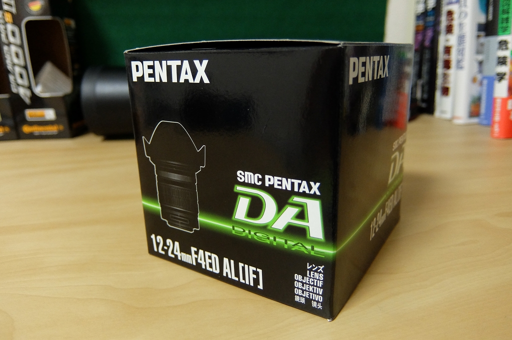 smc PENTAX-DA12-24mmF4 ED AL外観 超広角レンズ買ったった