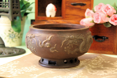 独特の世界観を醸し出す茶器の故郷宜興の植木鉢